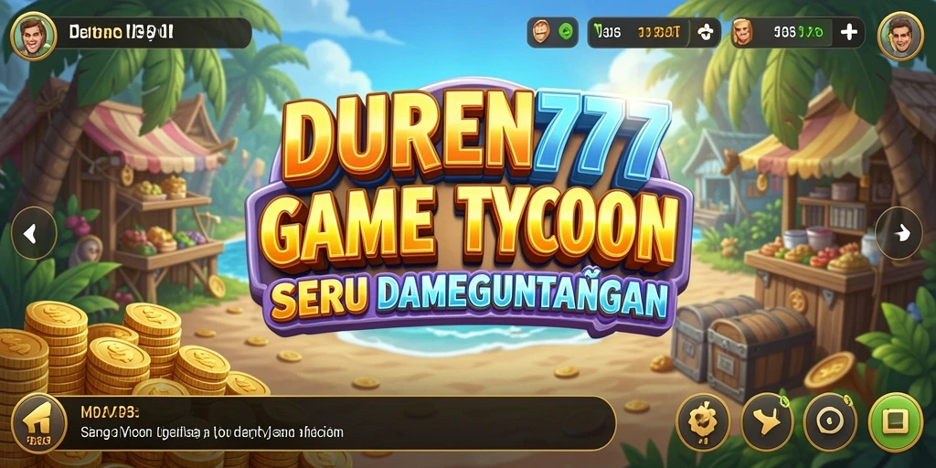 Tampilan gameplay DUREN777 yang seru dan penuh warna.