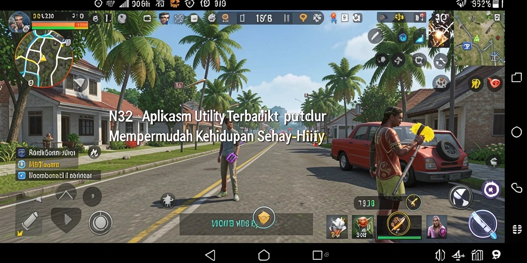 Tampilan antarmuka N32 yang intuitif dan user-friendly.